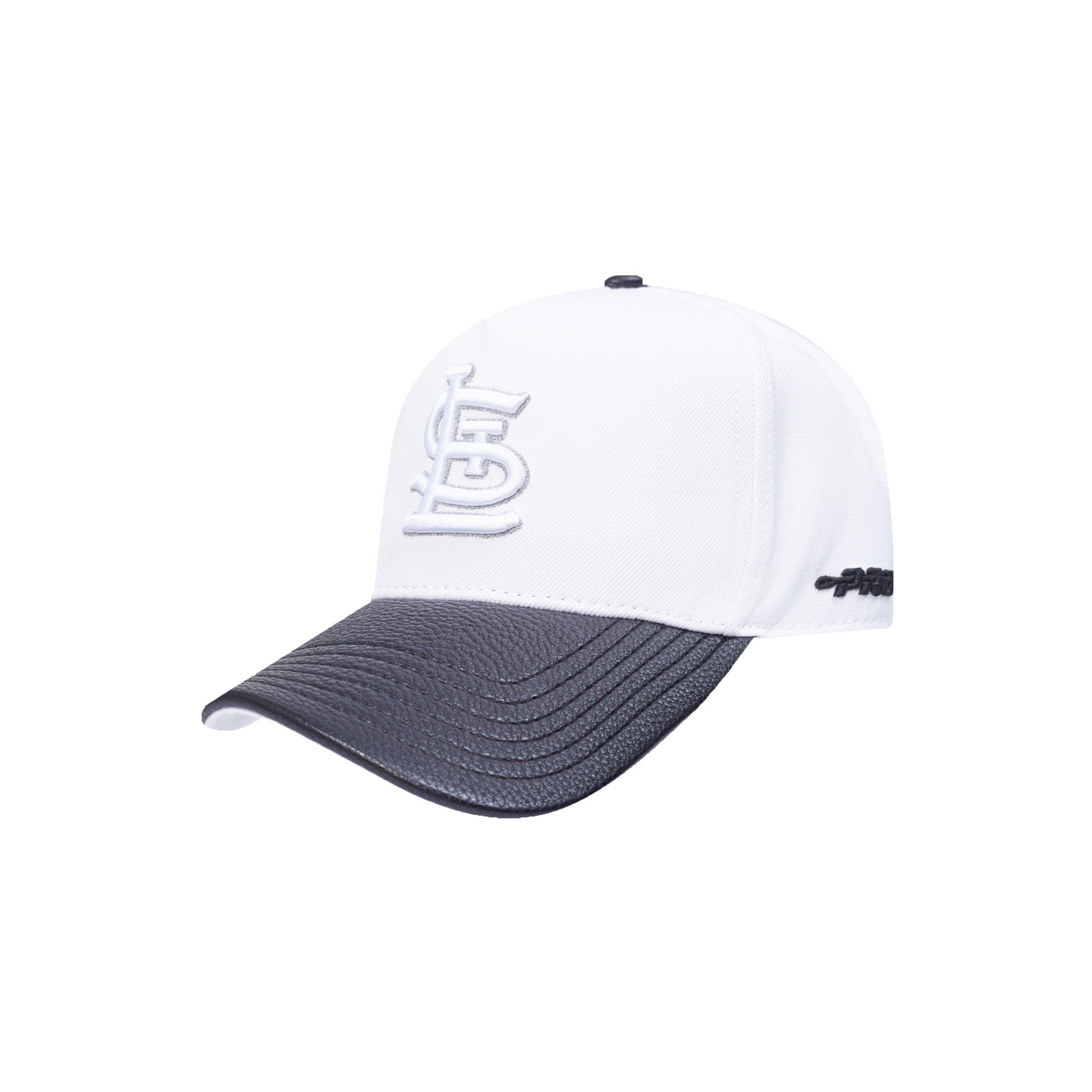 New Era St. Louis Cardinals Met Silver Snapback Hat-White - WHITE/BLACK